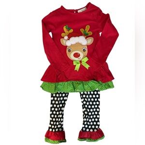 NWT Festive Reindeer Outfit for Kids